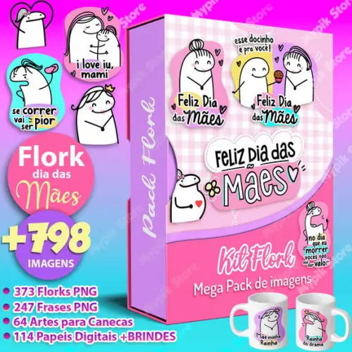 Super Kit Digital Flork Dia das Mães 2023