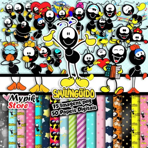 Super Kit Digital Imagens Smilinguido