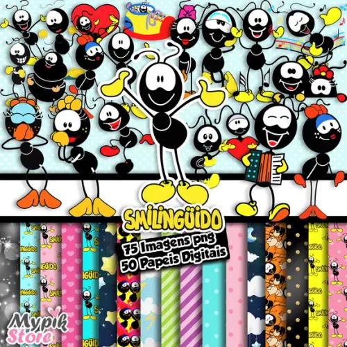 Super Kit Digital Imagens Smilinguido