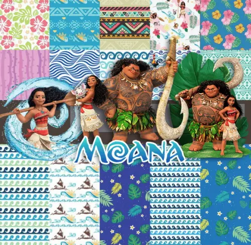 Super Kit Digital Moana Coleção Vol.2