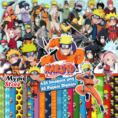 Super Kit Digital Naruto e Naruto Baby
