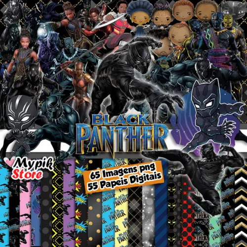 Super Kit Digital Pantera Negra