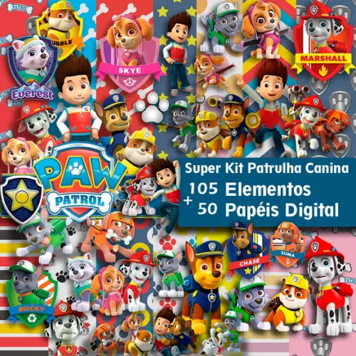 Super Kit Digital Patrulha Canina