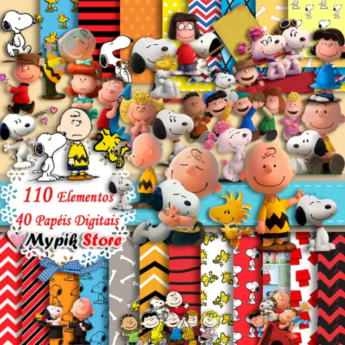 Super Kit Digital Snoopy & Charlie Brown