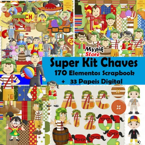 Super Kit digital Turma do Chaves - 21