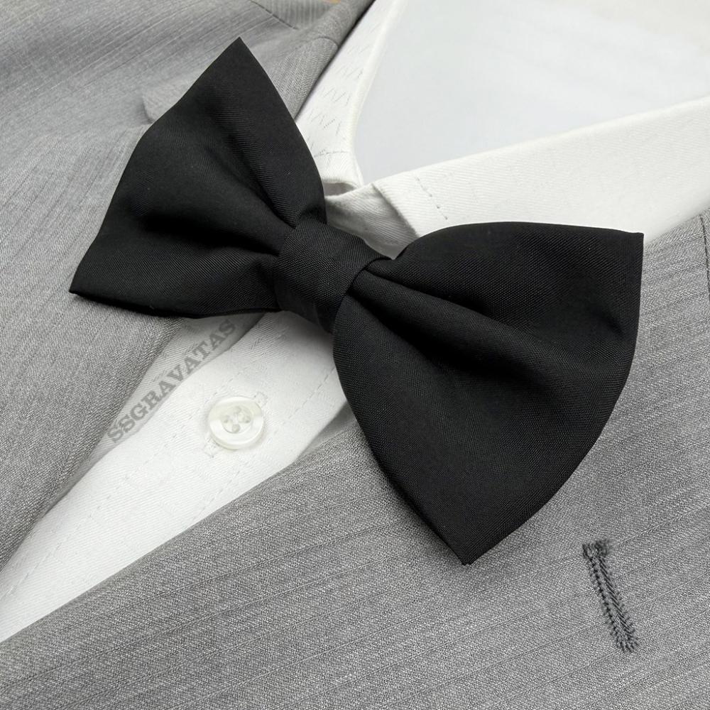 Gravata Borboleta Preta Fosca Adulto Ba543