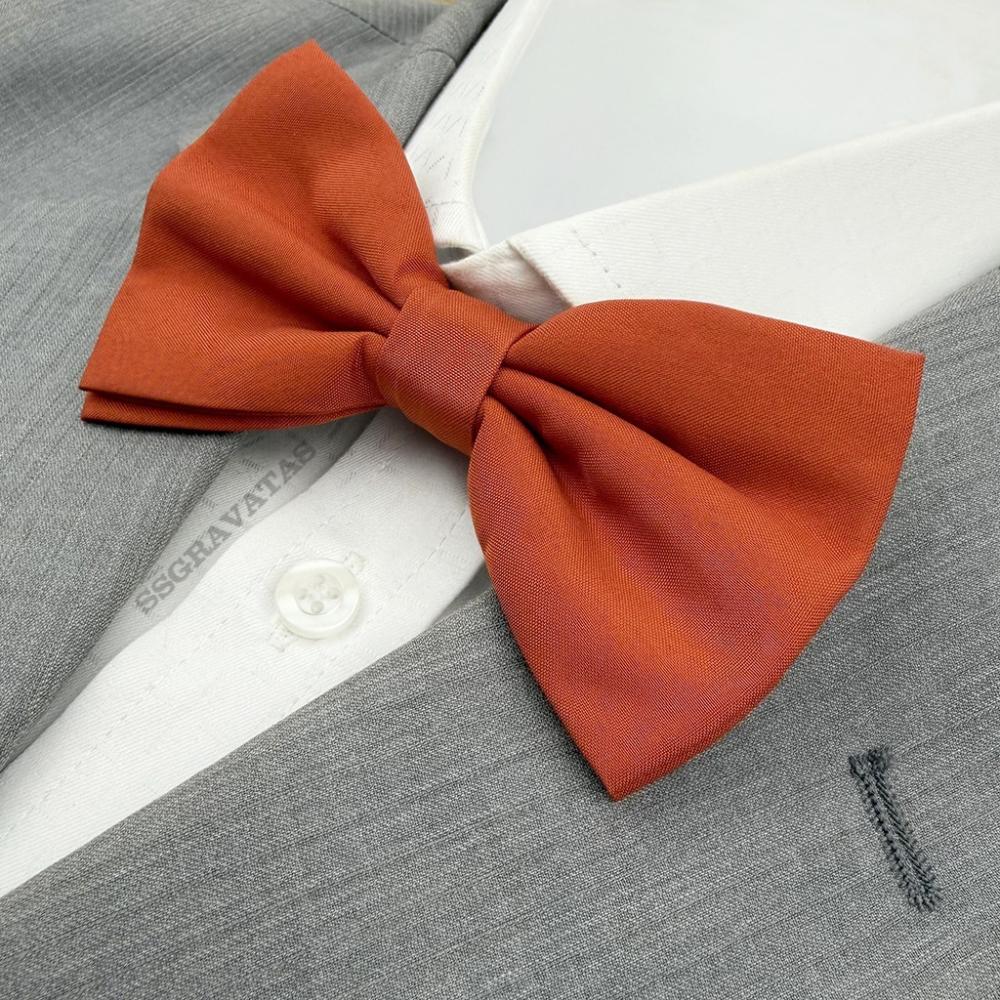 Gravata Borboleta Terracota Fosca Adulto Ba548