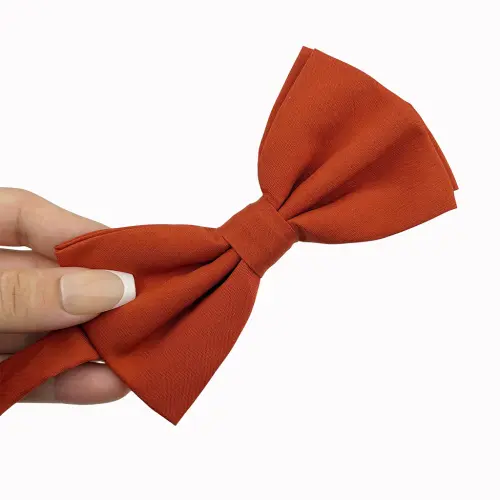 Gravata Borboleta Terracota Fosca Adulto Ba548