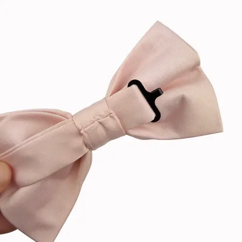 Gravata Borboleta Rosa Chá Adulto Ba550