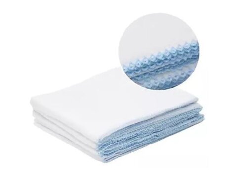 Kit Fralda Barra Lisa De Boca,ombro/banho Mabber 4 Pçs