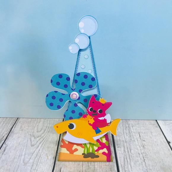 Arquivo de Corte Baby Shark Rosa 55