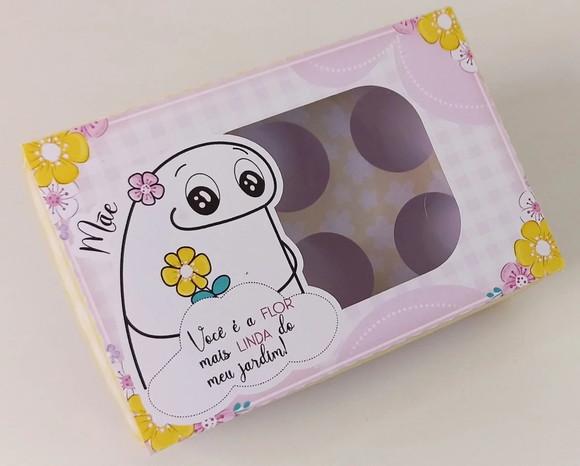 Arquivo de Corte Caixa 6 Doces Flork Mãe (compre 1 Leve+5