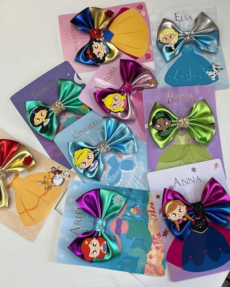 Arquivo de Corte Cartelas e Cinta Princesas Disney