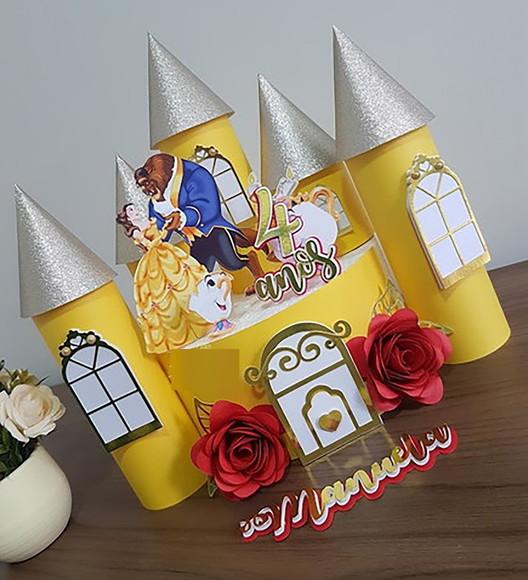 Arquivo de Corte Castelo Bela e a Fera ( Compre 1 Leve+5