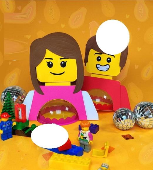 Arquivo de Corte Centro de Mesa Lego (compre 1 Lev+10