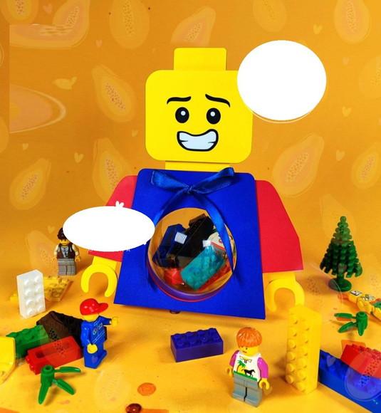Arquivo de Corte Centro de Mesa Lego (compre 1 Lev+10