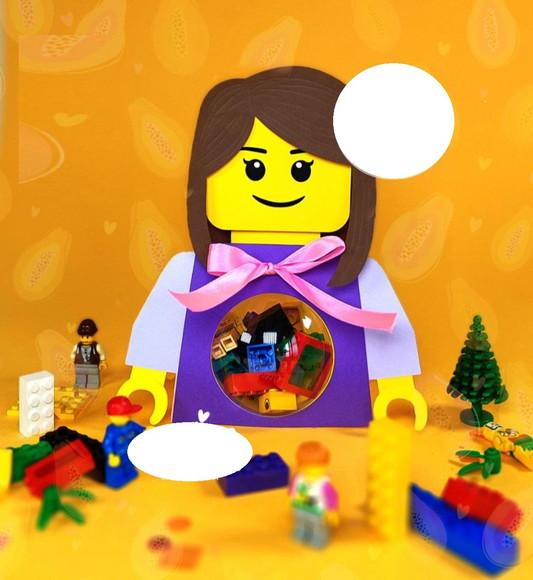 Arquivo de Corte Centro de Mesa Lego (compre 1 Lev+10