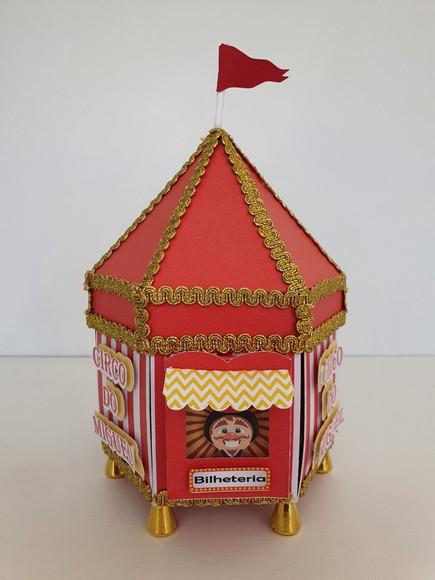 Arquivo de Corte Convite Tenda Circo (compre 1 Lev+5