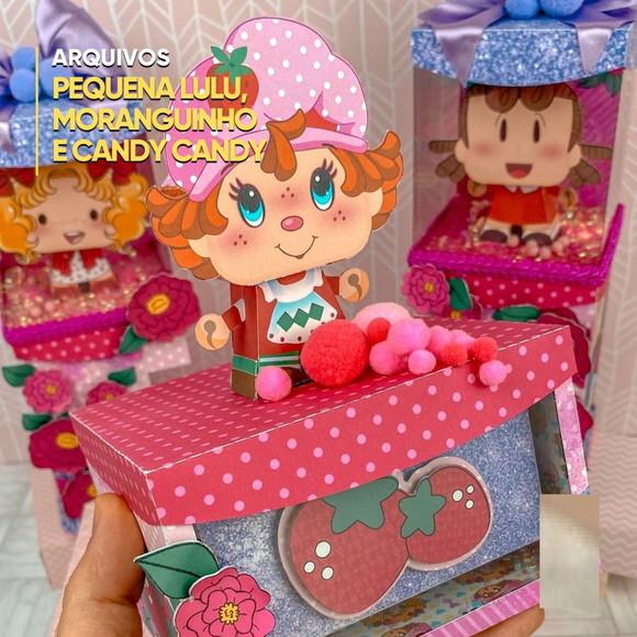 Arquivo de Corte Luluzinha, Moranguinho e Candy Candy (lv+10