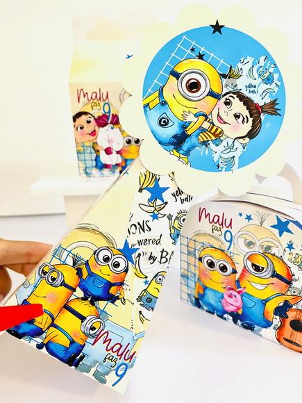 Arquivo de Corte Minions Aquarela 25 (compre 1 Lev+5