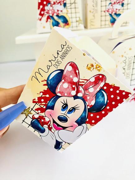 Arquivo de Corte Minnie Aquarela 25 (compre 1 Lev+10
