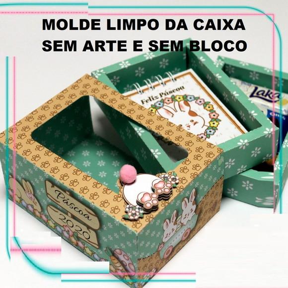 Arquivo de Corte Molde Caixa 2 Andares (compre 1 Lev+10