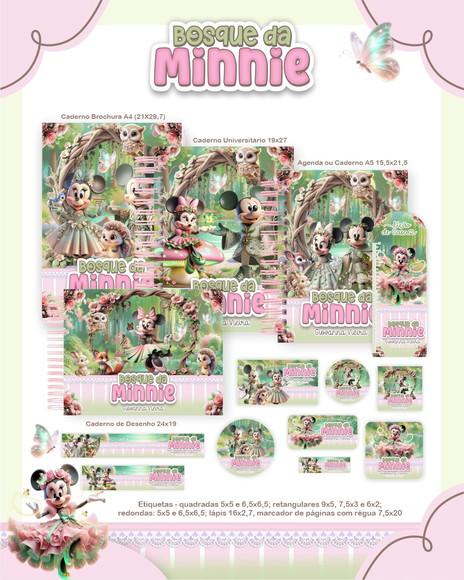 Arquivo de Corte Volta as Aulas Bosque da Minnie- compre 1 e Leve