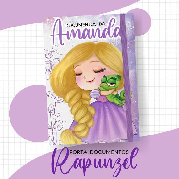 Arquivo Encadernação Rapunzel