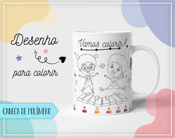 Arquivo Sublimação Caneca Dia das Crianças