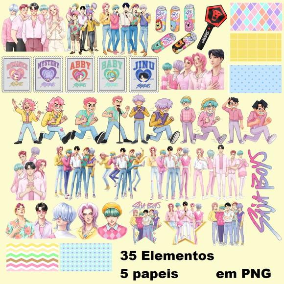 Kit Digital Guerreiras do K-pop Saja