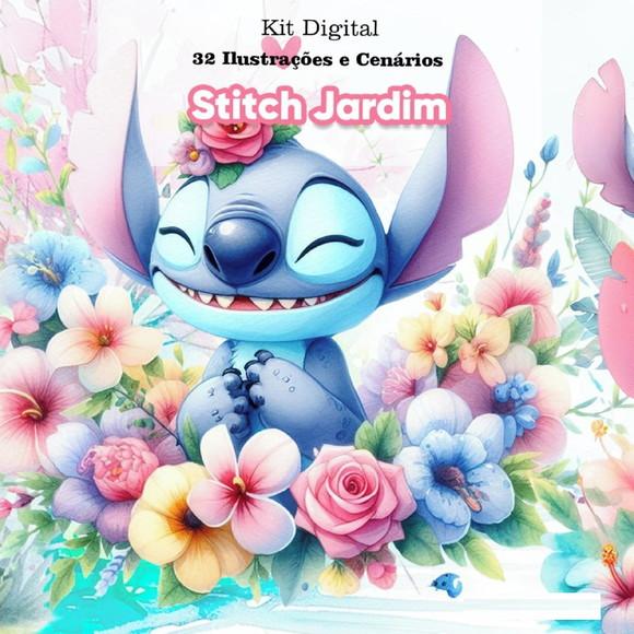 Kit Digital Stitch Jardim 3d