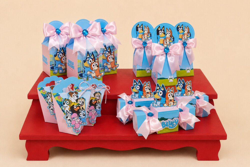 Arquivo de Cote Bluey Dogs Menina 26 - compre 1 e Leve+5