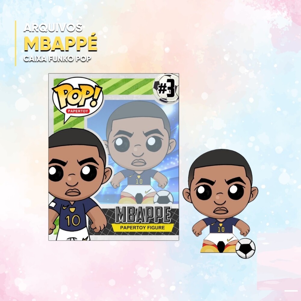 Arquivo de Corte Jogadores Funko Copa do Mundo (compre 1 Leve +5
