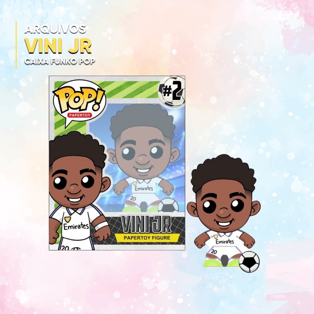 Arquivo de Corte Jogadores Funko Copa do Mundo (compre 1 Leve +5