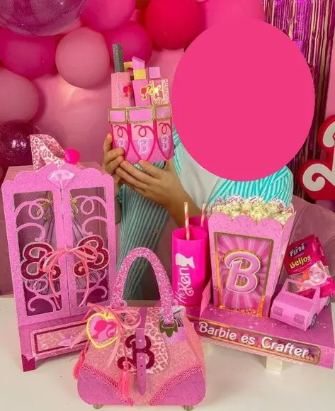 Arquivo de Corte Barbie Luxo 9 (compre 1 Lev+5