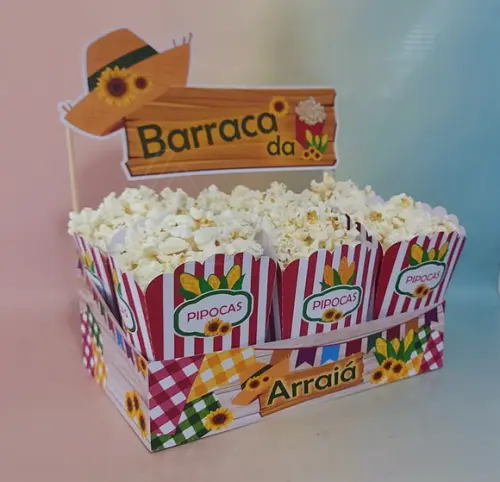Arquivo de Corte Barraca da Pipoca (compre 1 Lev+10