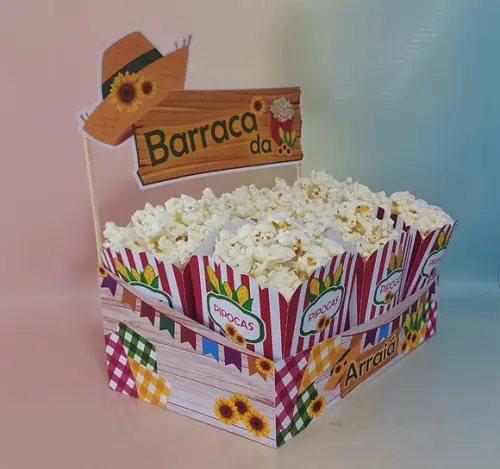 Arquivo de Corte Barraca da Pipoca (compre 1 Lev+10