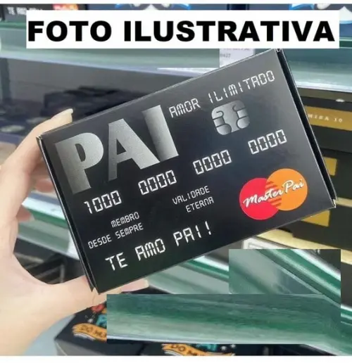 Arquivo de Corte Caixa Cartão Dia dos Pais (compre 1 Lev+10