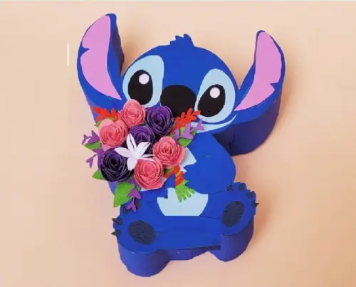 Arquivo de Corte Caixa Stitch 3 (compre 1 Lev+10