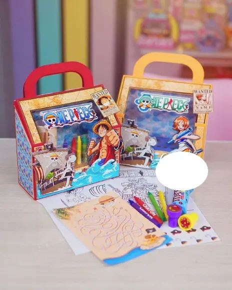Arquivo de Corte Caixas Atividade One Piece (compre 1 Lev+10