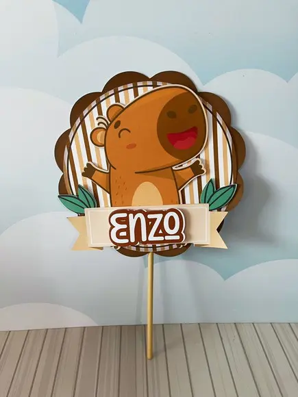 Arquivo de Corte Capivara 3 (compre 1 Lev+5