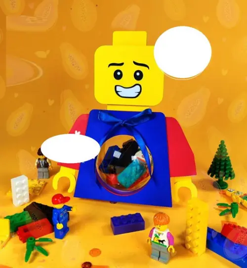 Arquivo de Corte Centro de Mesa Lego (compre 1 Lev+10