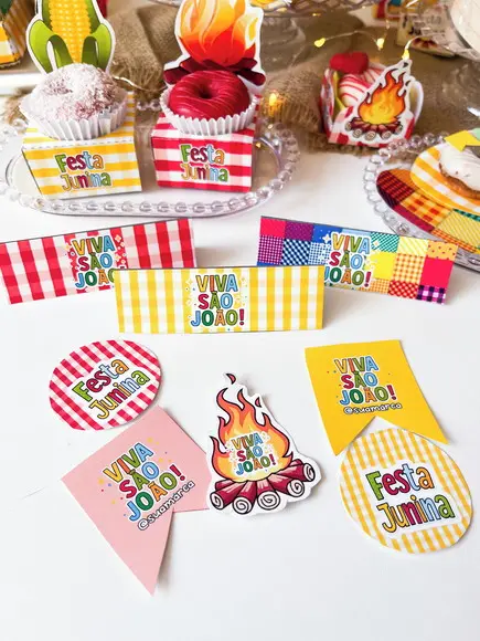 Arquivo de Corte Festa Junina 25 - 94 (compre 1 Lev+10