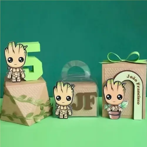 Arquivo de Corte Groot 3 (compre 1 Lev+5
