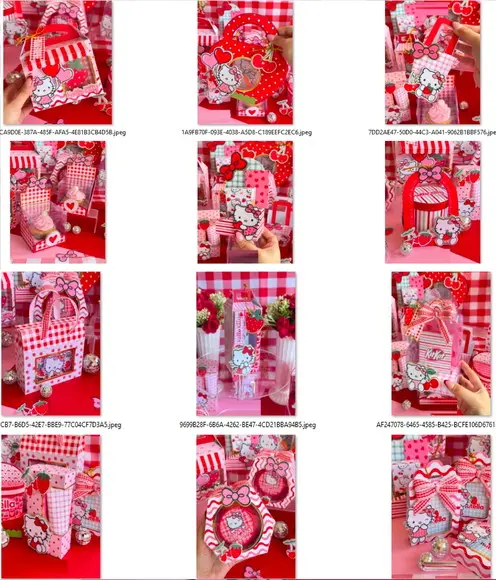 Arquivo de Corte Hello Kitty 26 (compre 1 Lev+5
