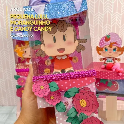Arquivo de Corte Luluzinha, Moranguinho e Candy Candy (lv+10