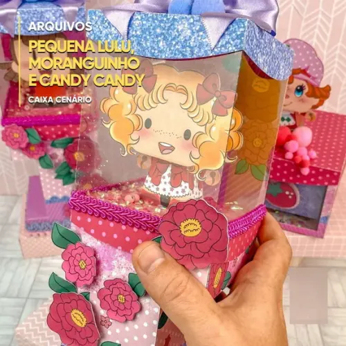 Arquivo de Corte Luluzinha, Moranguinho e Candy Candy (lv+10