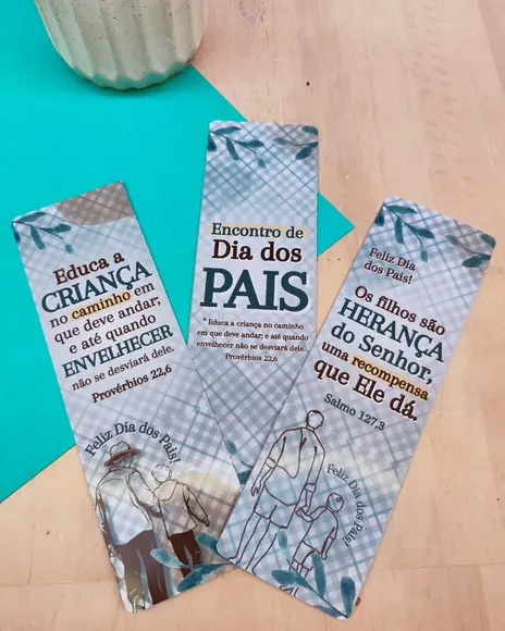 Arquivo de Corte Marca Página Pai Cristão (compre 1 Lev+10