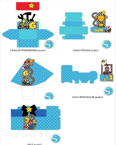 Arquivo de Corte Mario Kard (compre 1 Lev+5
