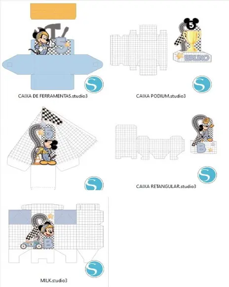 Arquivo de Corte Mickey Piloto (compre 1 Lev+10